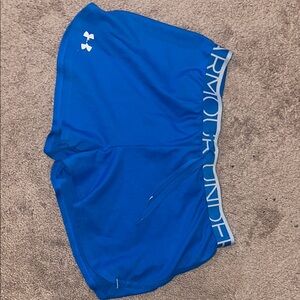 Under Armour Blue Athletic Shorts